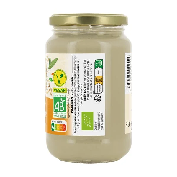 Purée de sésame bio tahin - 100% sésame