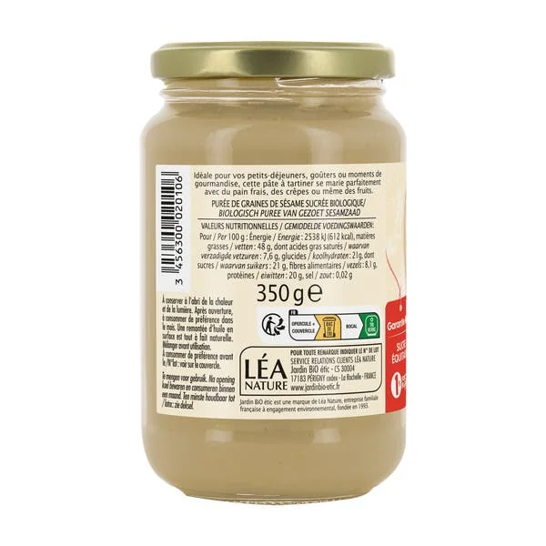 Purée de Sésame sucrée