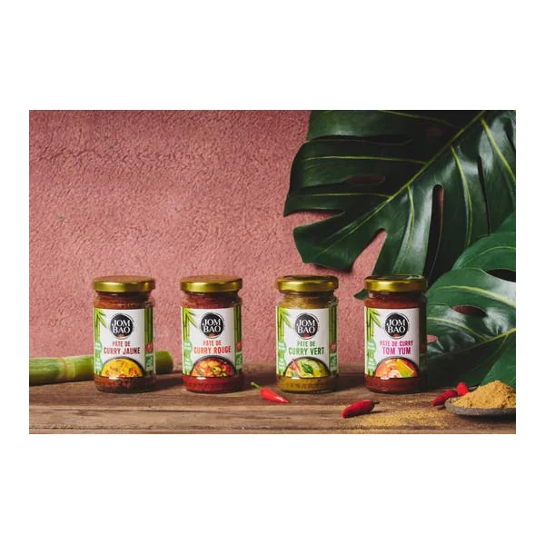 Pâte de curry vert bio