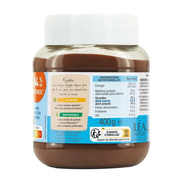 Pâte à tartiner aux noisettes grillées et cacao