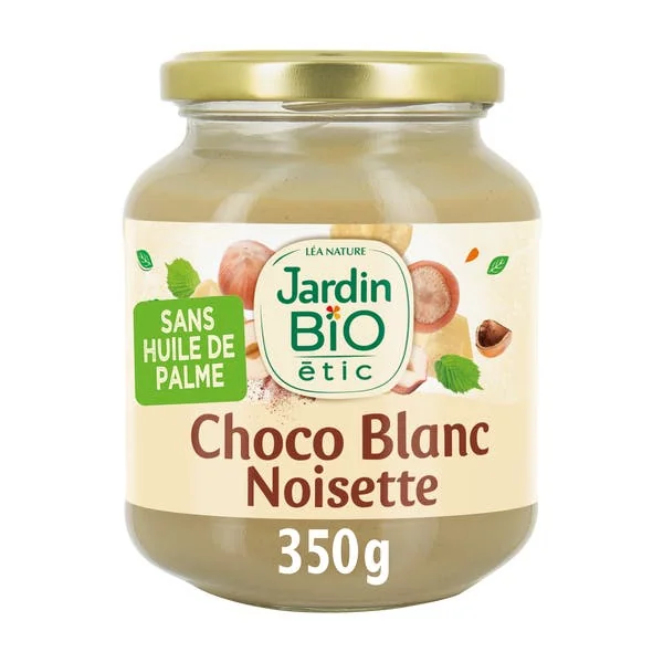 Pâte à tartiner Chocolat blanc Noisette