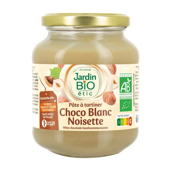 Pâte à tartiner Chocolat blanc Noisette