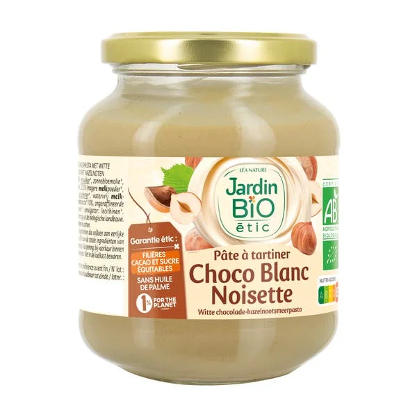 Pâte à tartiner Chocolat blanc Noisette