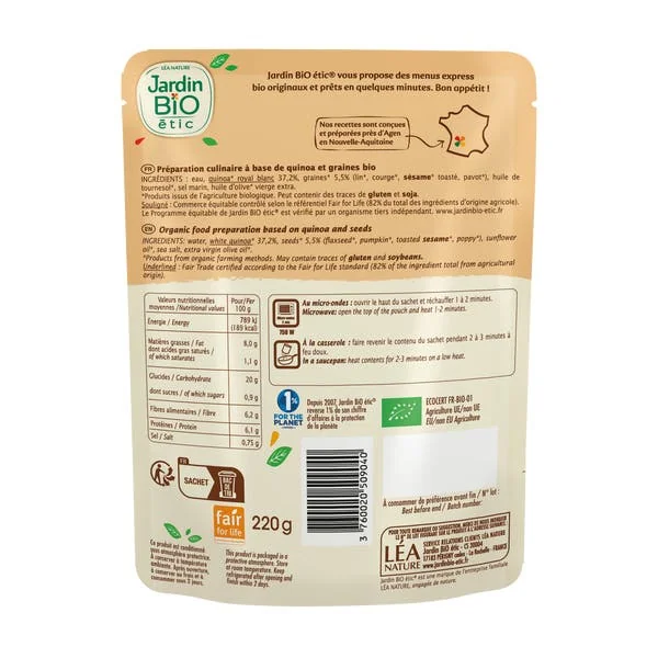 Quinoa graines gourmandes - bio