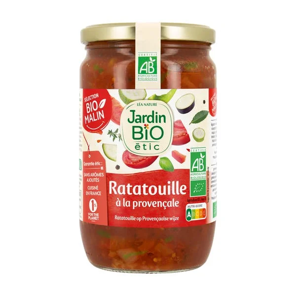 Ratatouille à la provençale bio format familial - 650g