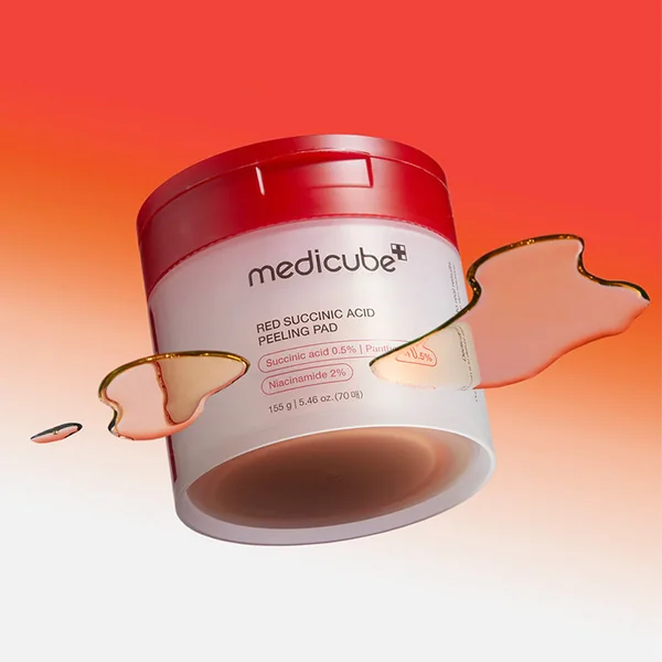 Red Succinic Acid Peeling Pad