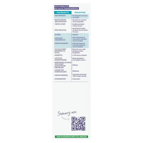 REHYDRATE - Sérum Concentré Hydratant Bio - Visage - Tous Types de Peaux, 30ml