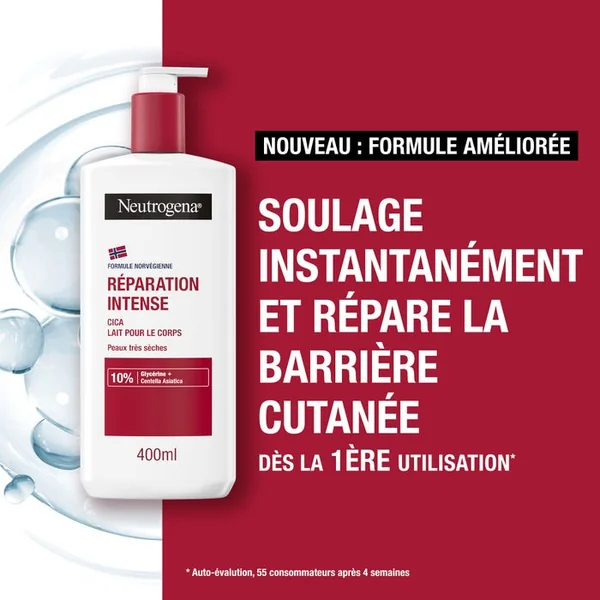 REPARATION INTENSE - Lait Corps Apaisant - Peaux Très sèches, 400ml