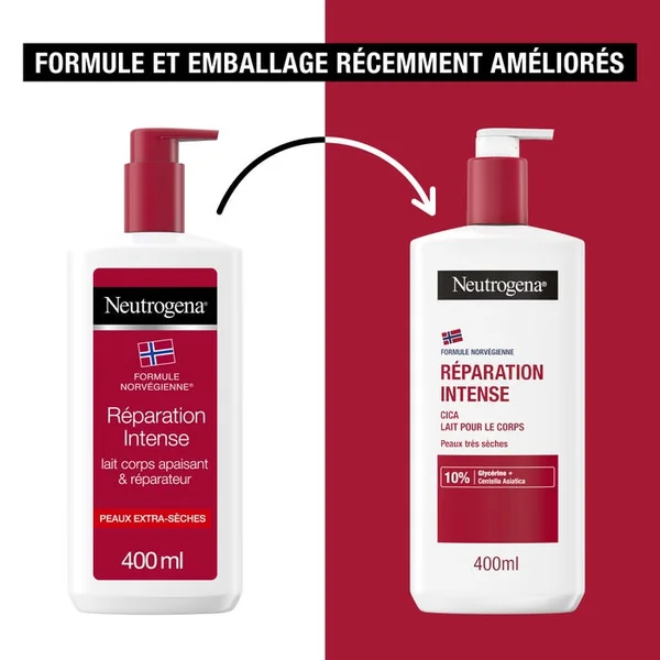 REPARATION INTENSE - Lait Corps Apaisant - Peaux Très sèches, 400ml