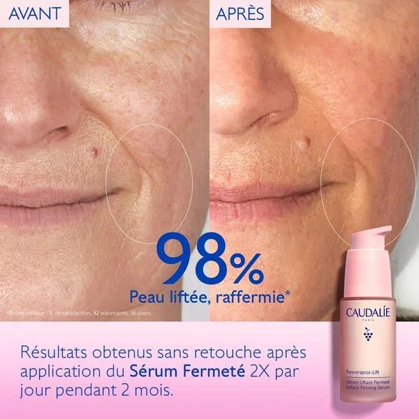 RESVERATROL-LIFT - Recharge Sérum Liftant Fermeté - Visage - Tous Types de Peaux, 30ml