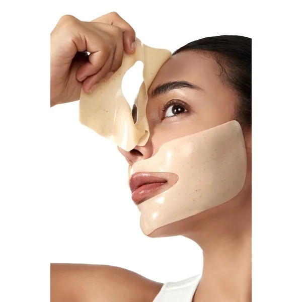 RICE 70 + CERAMIDE - Masque Radiance au Collagène et Riz - Visage - Tous Types de Peaux, 4 unités