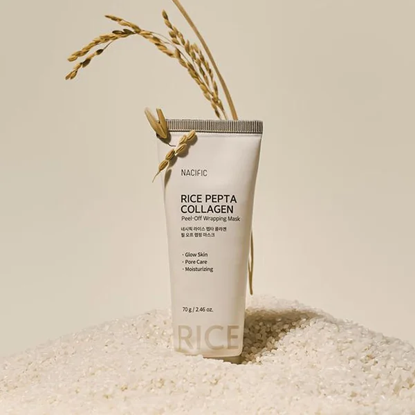 Rice Pepta Collagen Peel Off Wrapping Mask