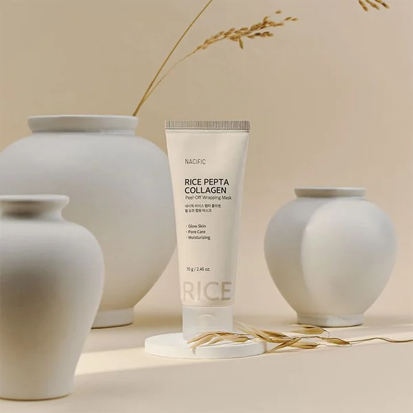 Rice Pepta Collagen Peel Off Wrapping Mask