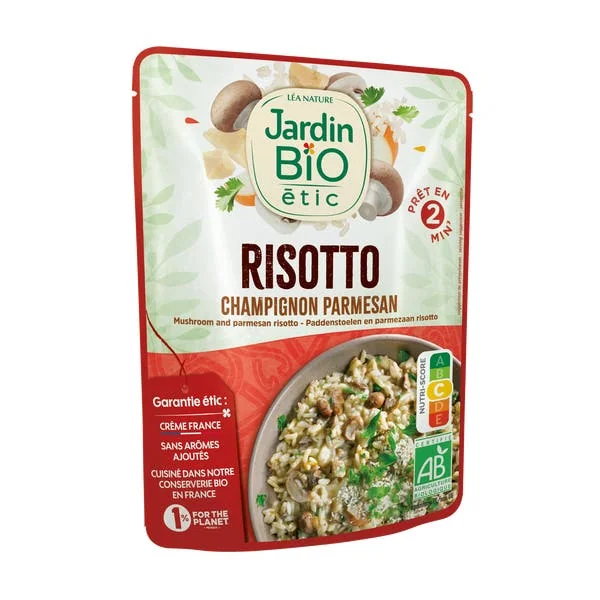 Risotto Champignons et Parmesan-bio