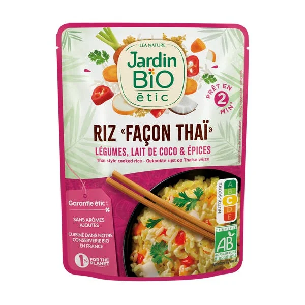 Riz cuisiné façon Thai - bio