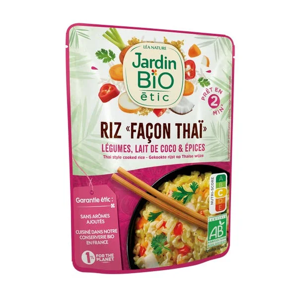 Riz cuisiné façon Thai - bio