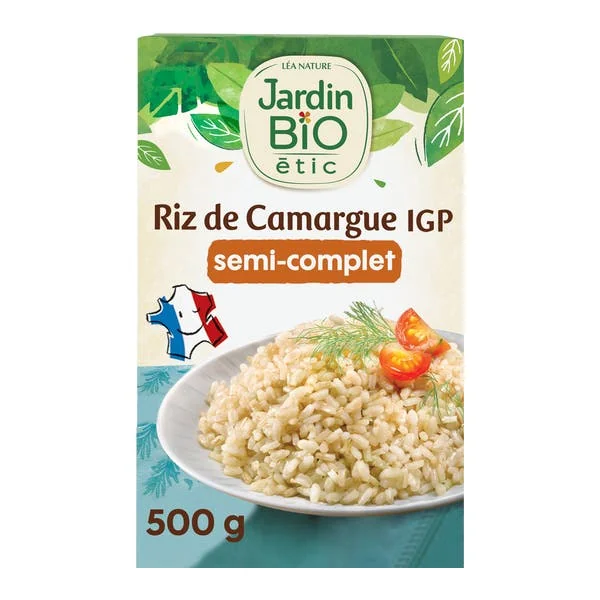Riz de Camargue semi-complet - bio