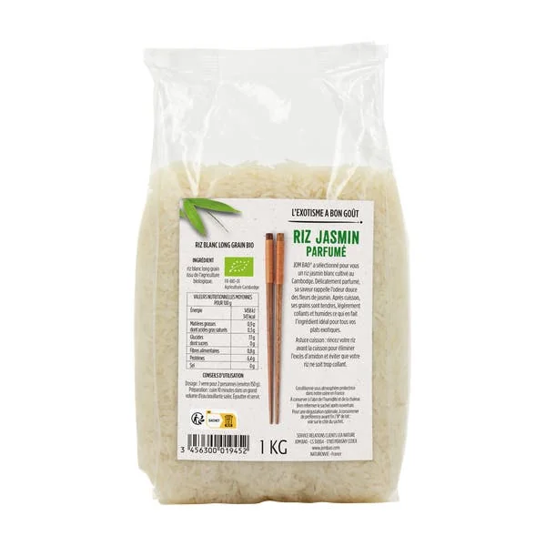 Riz Jasmin parfumé bio