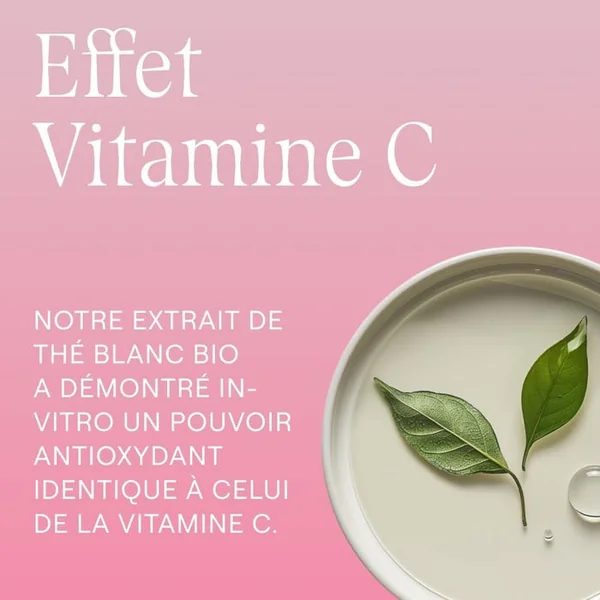 ROSE MUSQUÉE & THÉ BLANC - Fluide Lissant Bio - Peaux Normales à Mixtes, 40ml
