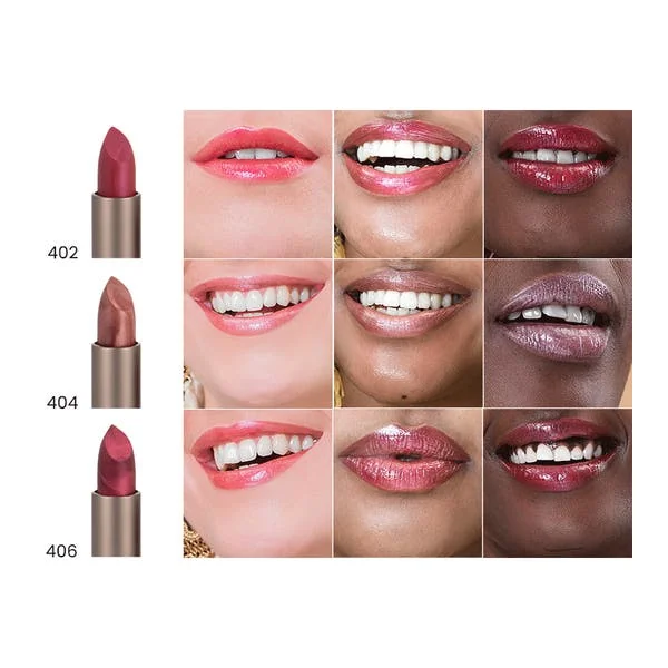 Rouge à lèvres nacré transparent 404 Rose Anglais