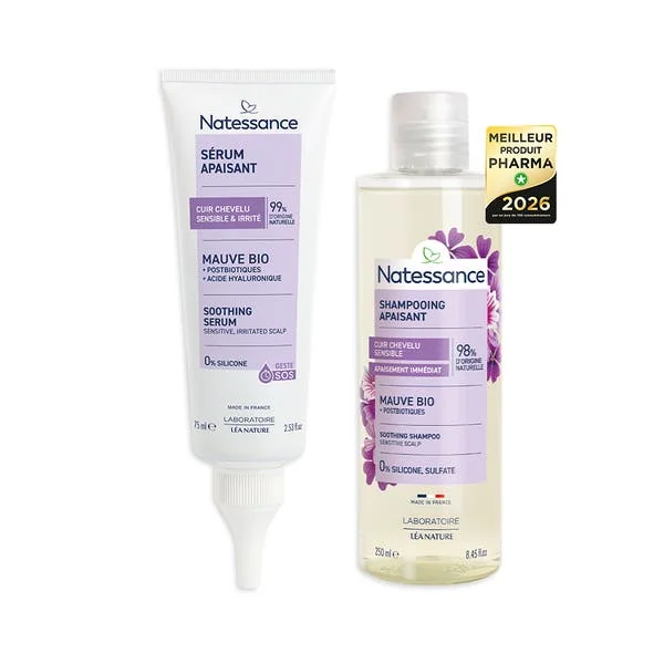 Routine Capillaire Apaisante Mauve