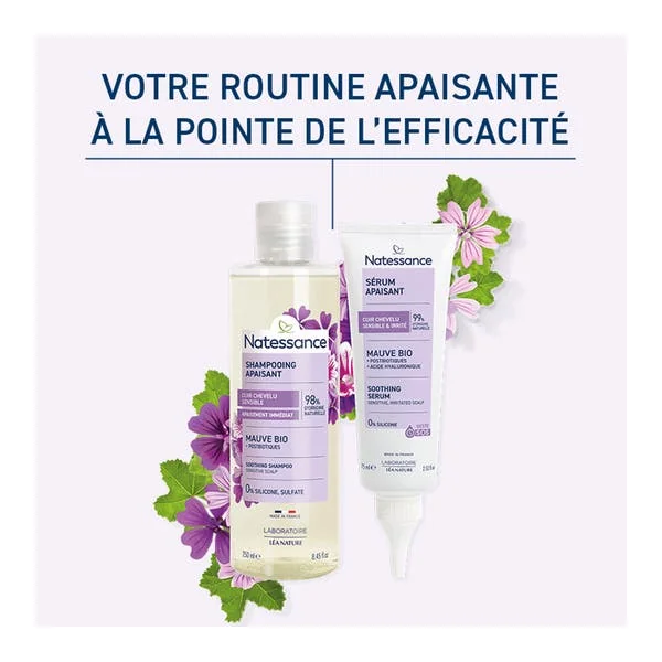 Routine Capillaire Apaisante Mauve