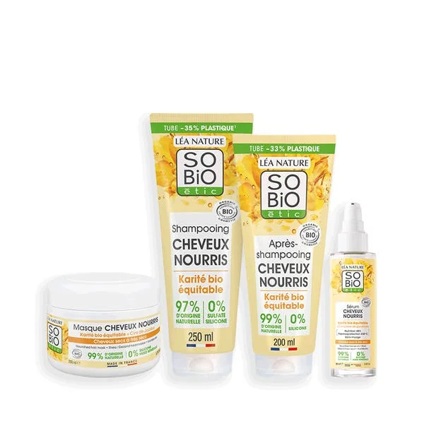 Routine complète cheveux karité