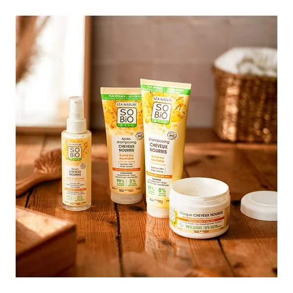 Routine complète cheveux karité