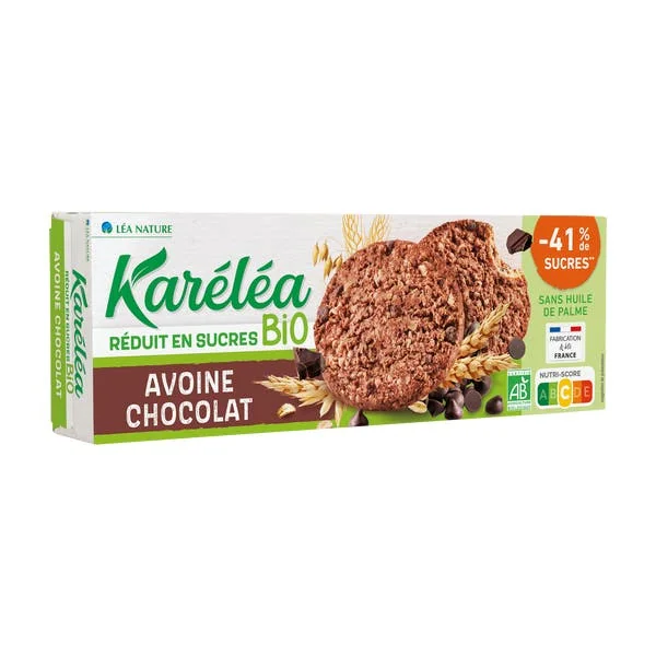 Sablé avoine et chocolat bio