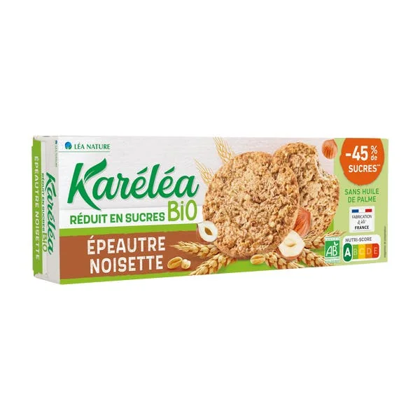 Sablés Epeautre Noisette Bio