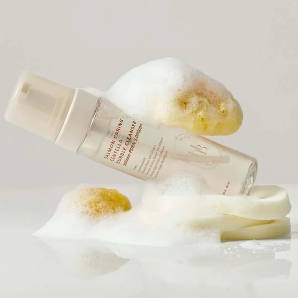 Salmon Caring Centella Bubble Cleanser