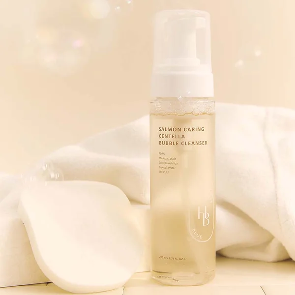 Salmon Caring Centella Bubble Cleanser