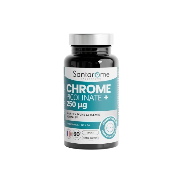 Santarome Chrome Picolinate+ 250 µg 60 Gélules