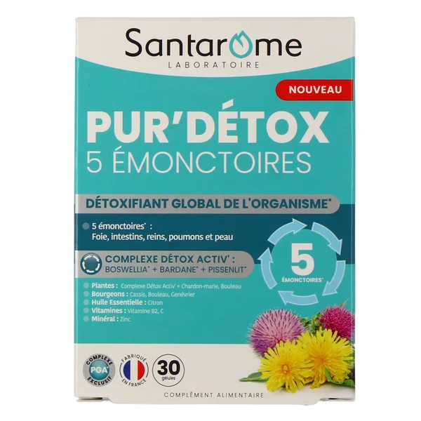 Santarome Pur'Détox 5 Émonctoires