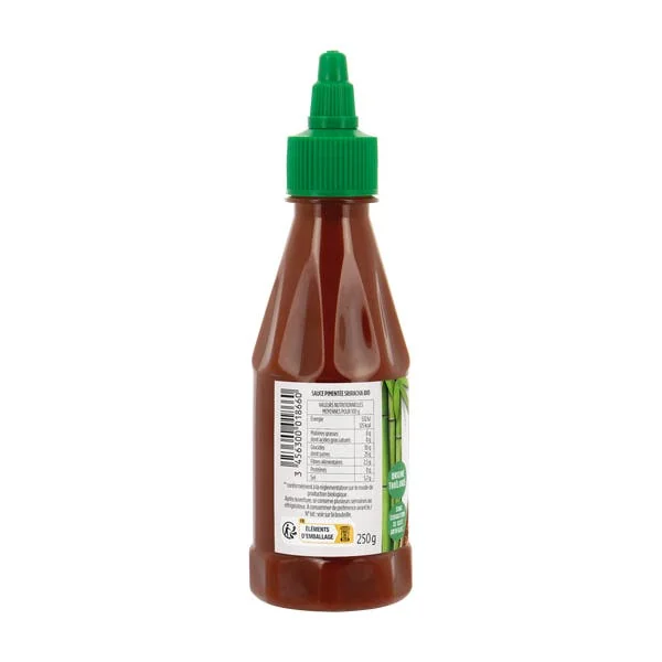 Sauce Sriracha bio