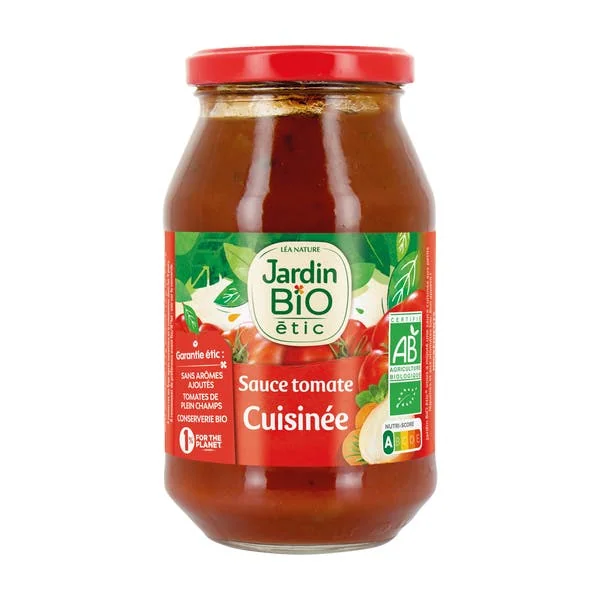 Sauce tomate cuisinée * - bio