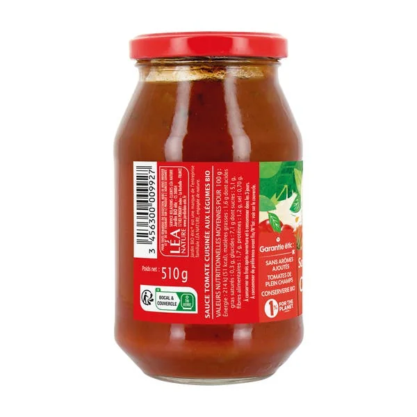 Sauce tomate cuisinée * - bio