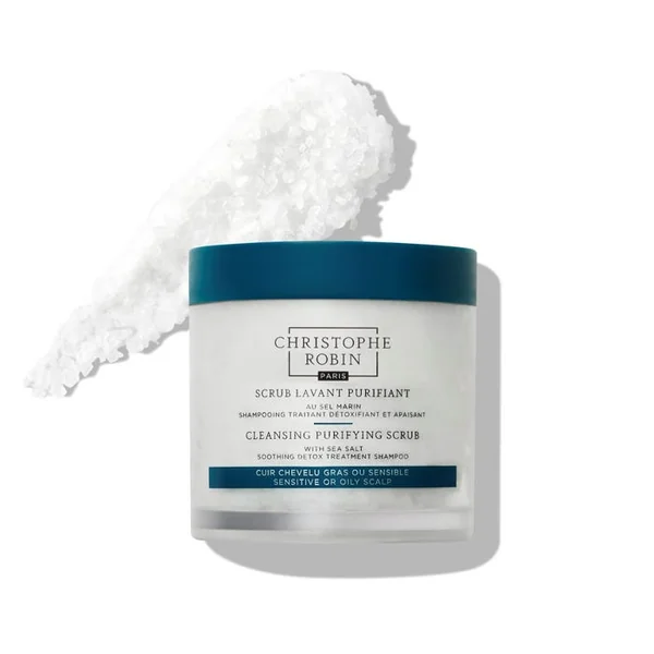 Scrub Lavant Purifiant au Sel Marin - Cuirs Chevelus Gras ou Sensibles, 250ml