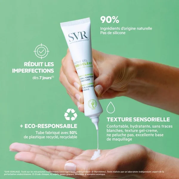 SEBIACLEAR - Active Gel Correcteur Intensif - Visage - Peaux à Imperfections, 40ml