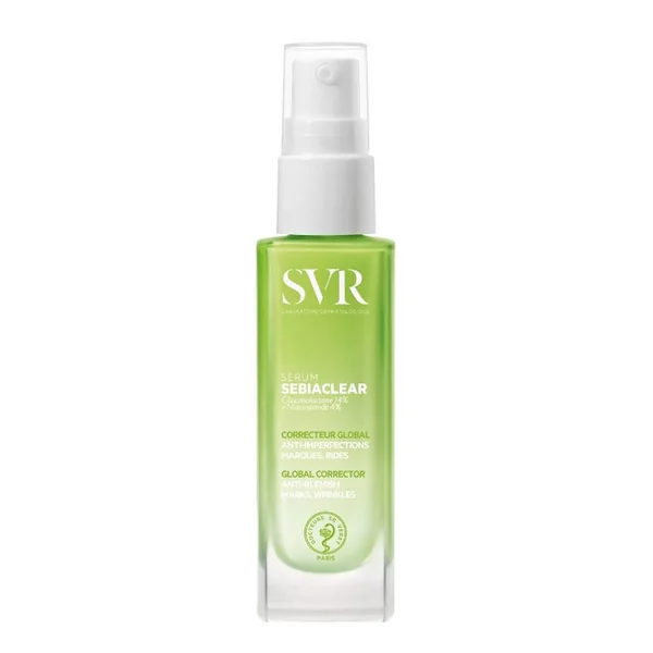 SEBIACLEAR - Sérum Correcteur Global Anti-Imperfections - Visage - Peaux Grasses à Tendance Acnéique, 30ml