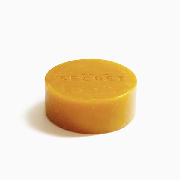 SECRET BOOSTER D'ECLAT - Masque Solide au Curcuma - Visage - Peaux Acnéiques, 70g