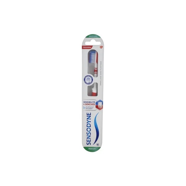 Sensodyne Brosse à Dents Medium Sensibilité & Gencives