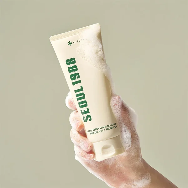 SEOUL 1988 Cleansing Foam : Pine Cica 1% + Probiotics