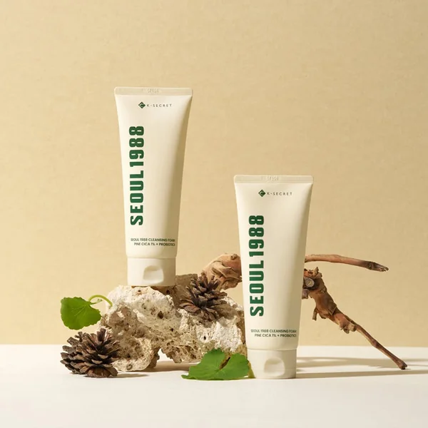 SEOUL 1988 Cleansing Foam : Pine Cica 1% + Probiotics