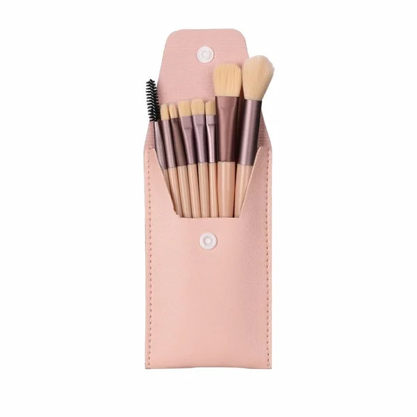 Set de 8 Pinceaux à Maquillage, Coloris Aléatoire