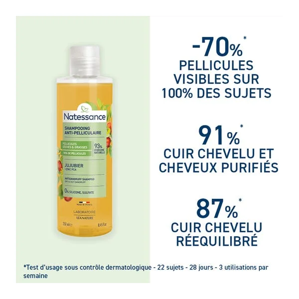 Shampooing anti-pelliculaire Jujubier