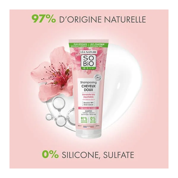 Shampooing cheveux doux Lait d’Amande