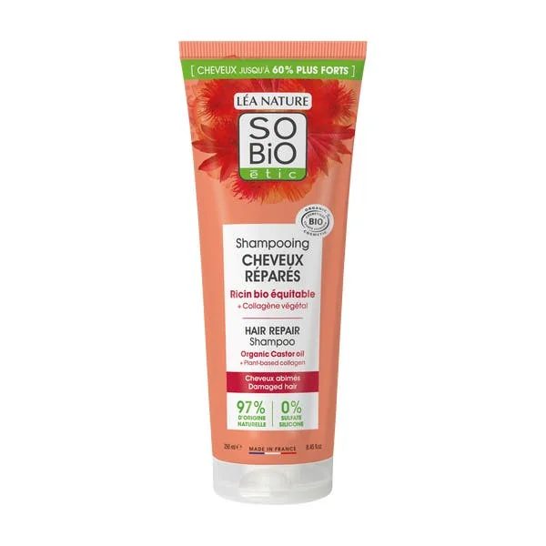 Shampooing cheveux réparés
