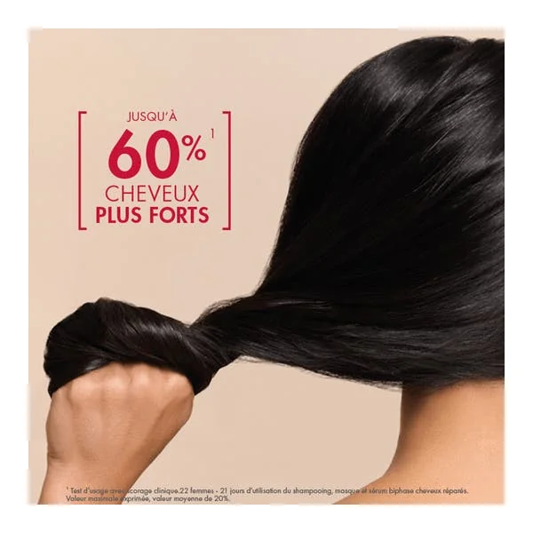 Shampooing cheveux réparés