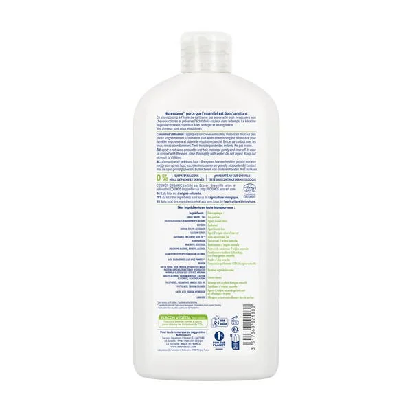 Shampooing couleur Carthame bio- 500ml